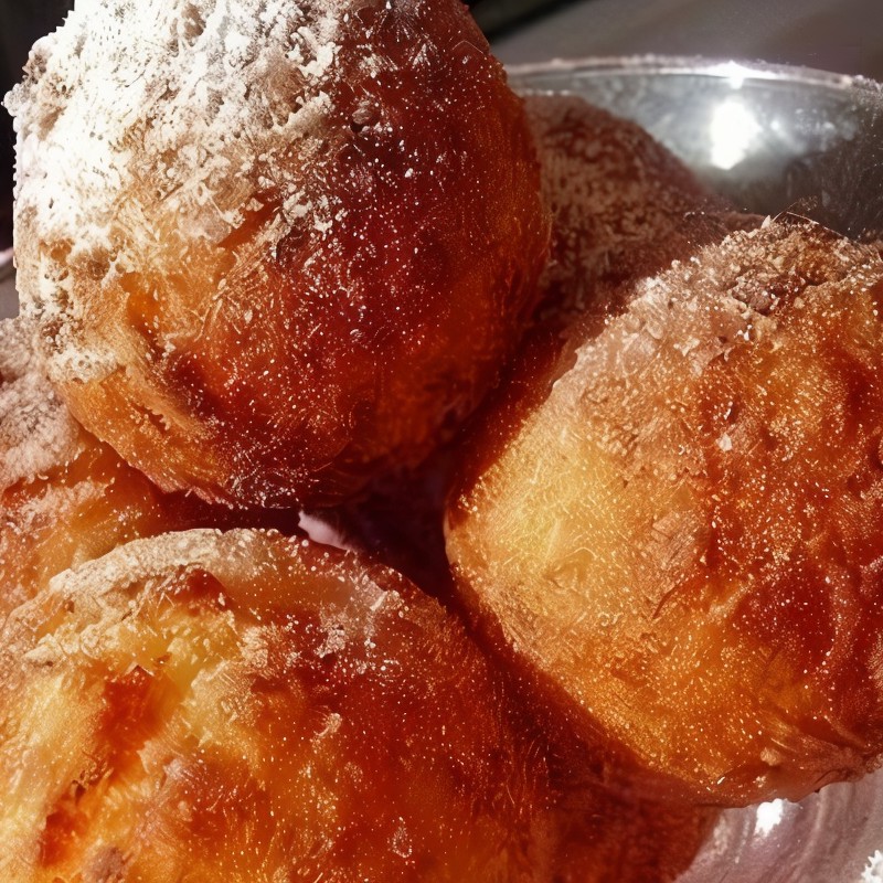 Сырные пончики