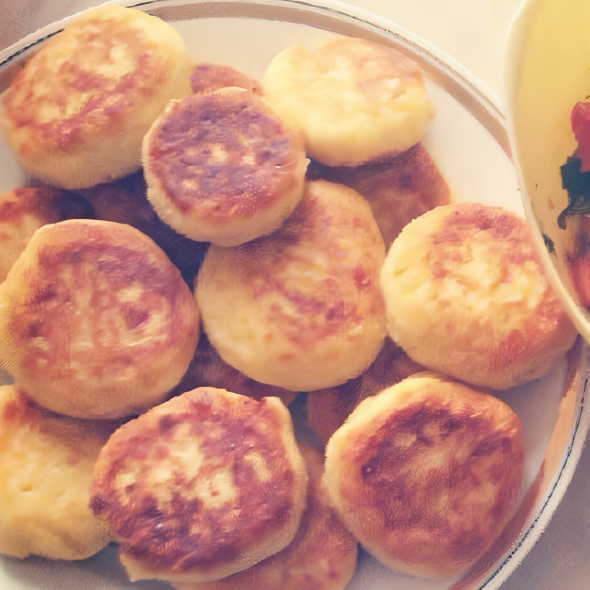 Сырные шарики с картофелем