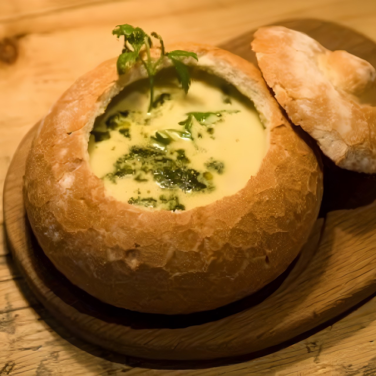 Сырный суп с брокколи и ветчиной от Ри Драммонд