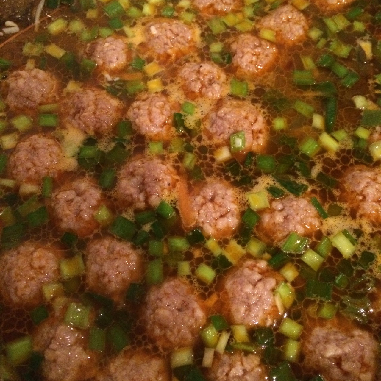 Сырный суп с фрикадельками