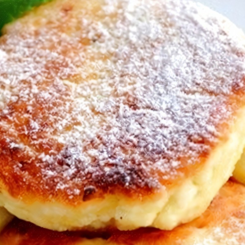 Сырники с яблоками