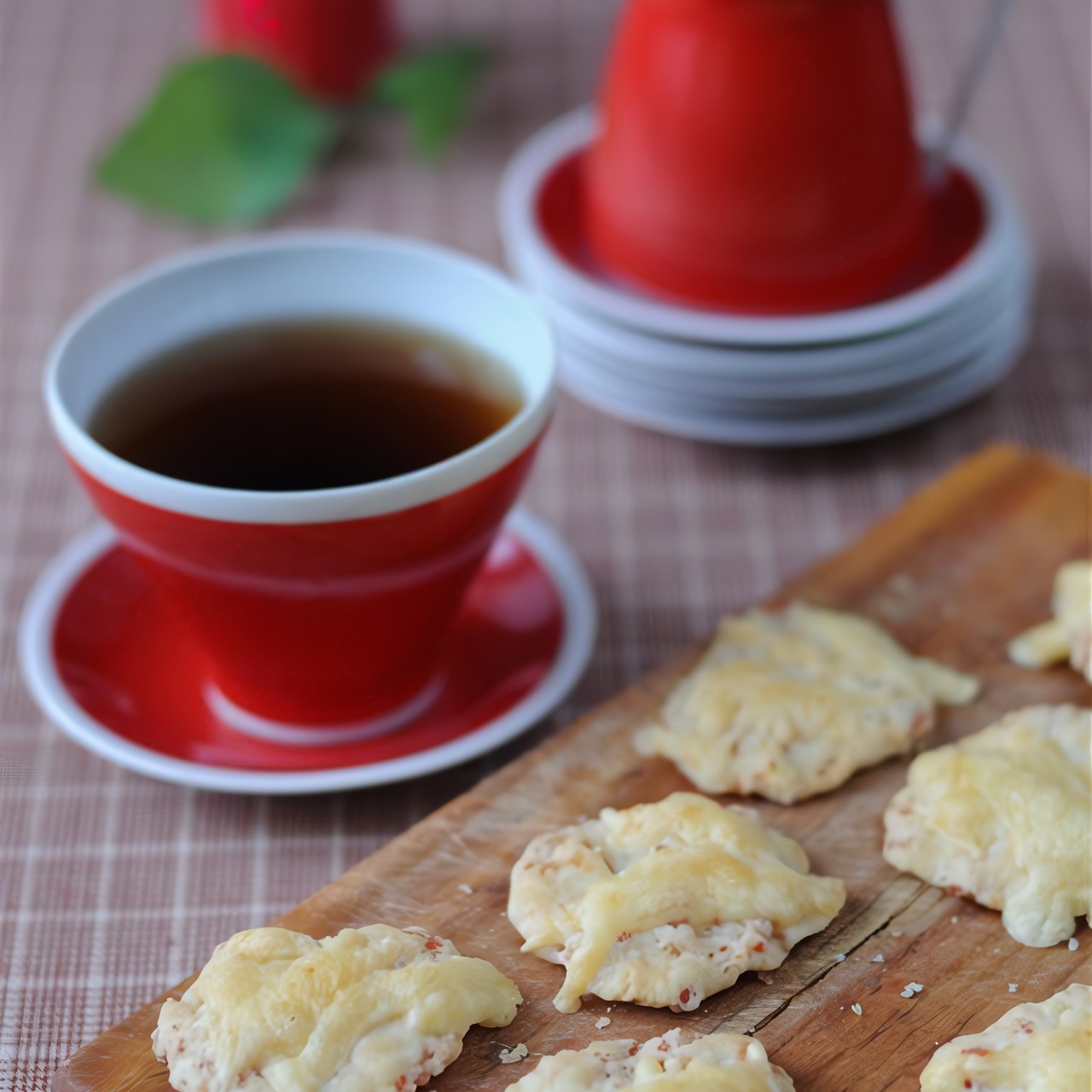 Сырное печенье к чаю