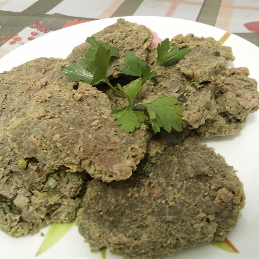 Сыроедческие котлеты с луком