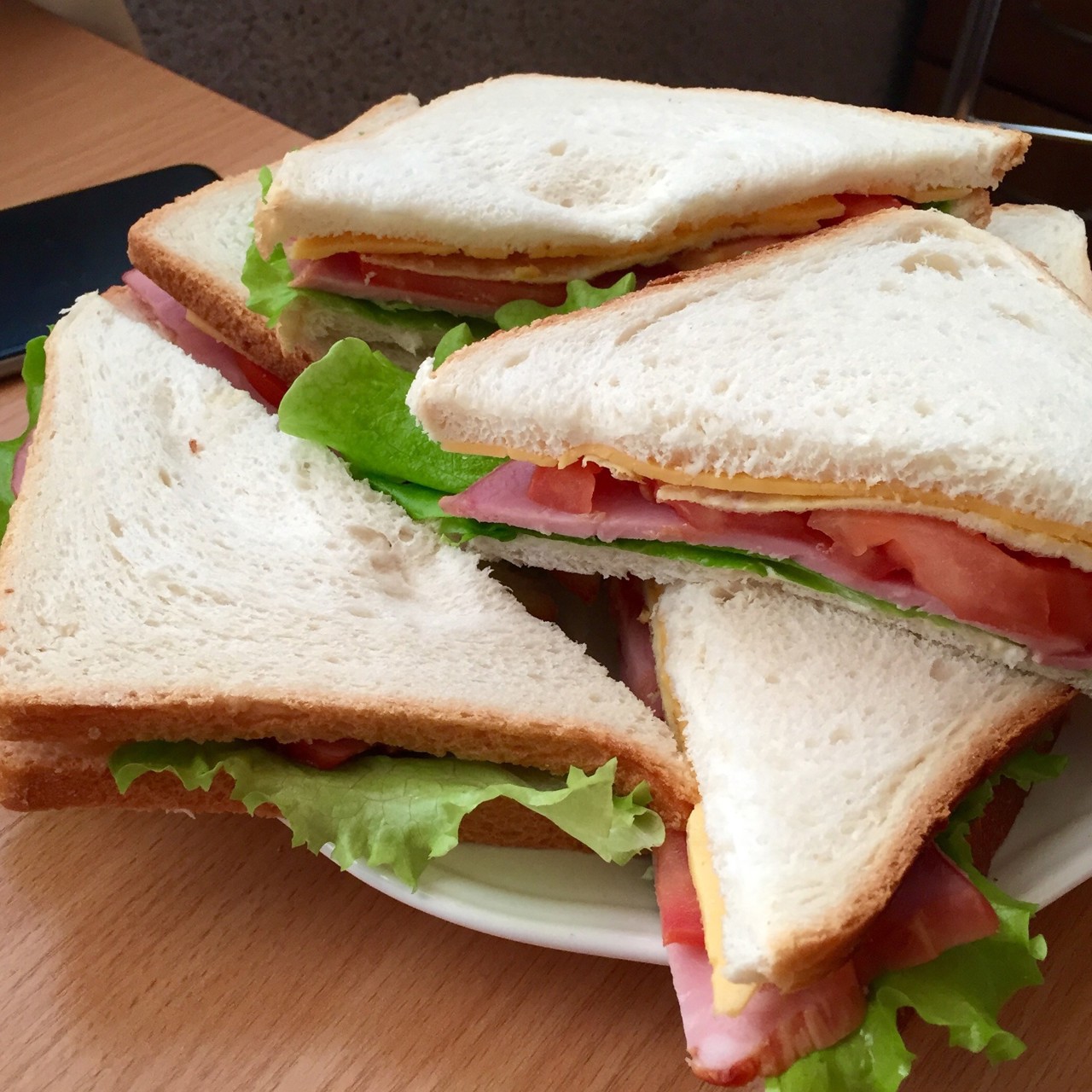 Сэндвичи с омлетом