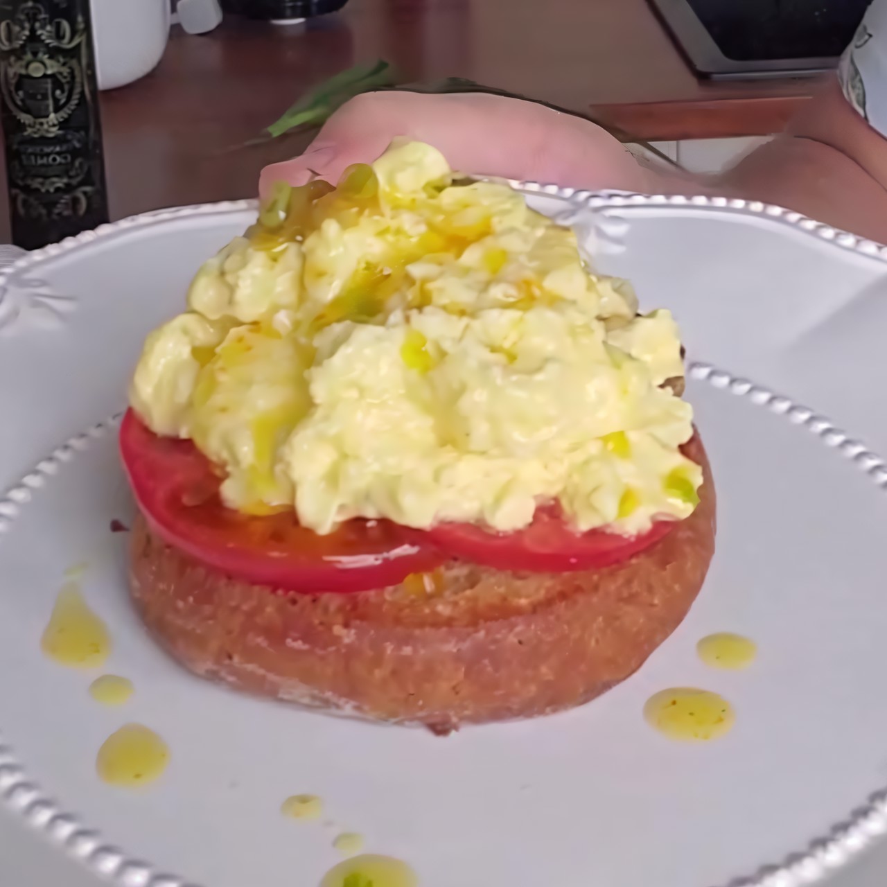 Скрэмбл на бриоши