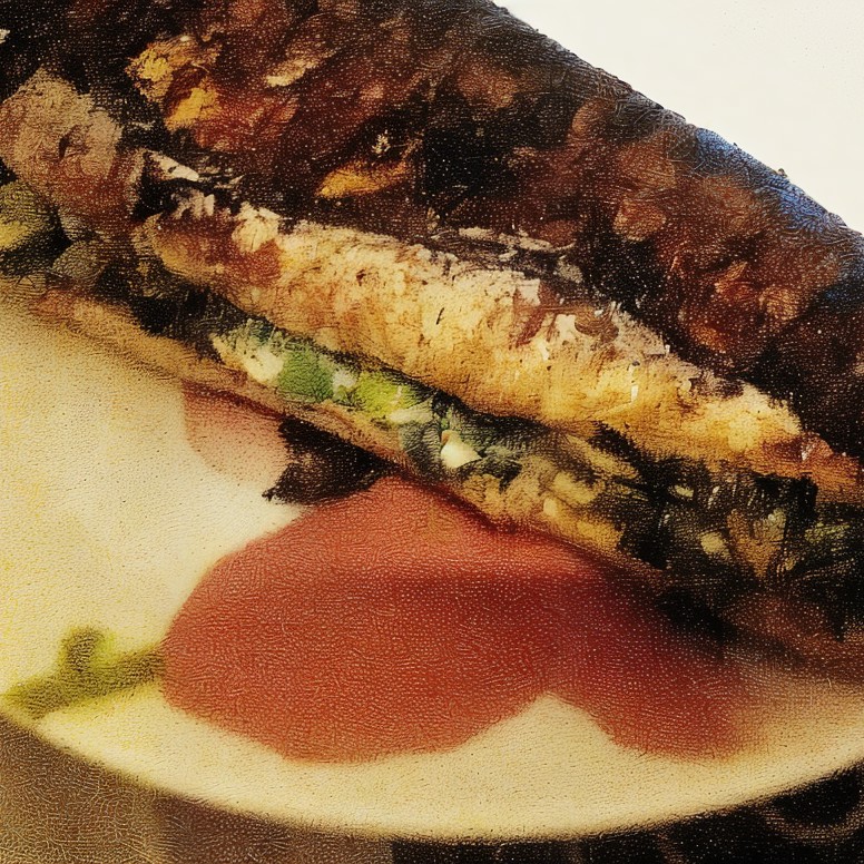 Скумбрия гриль на сковороде