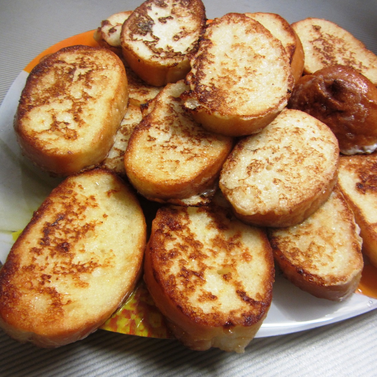 Сладкие гренки