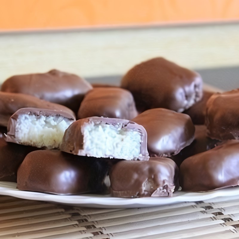 Сливочные баунти в молочном шоколаде