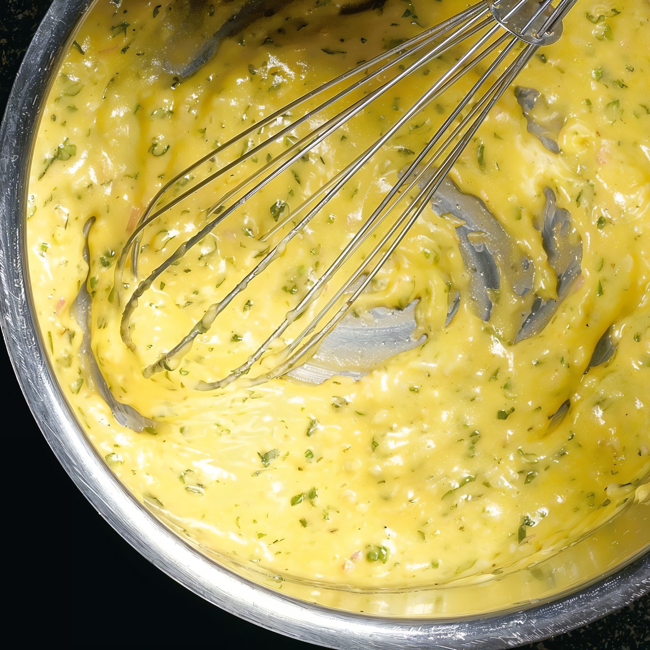 Сливочный соус а-ля беарнез с кинзой