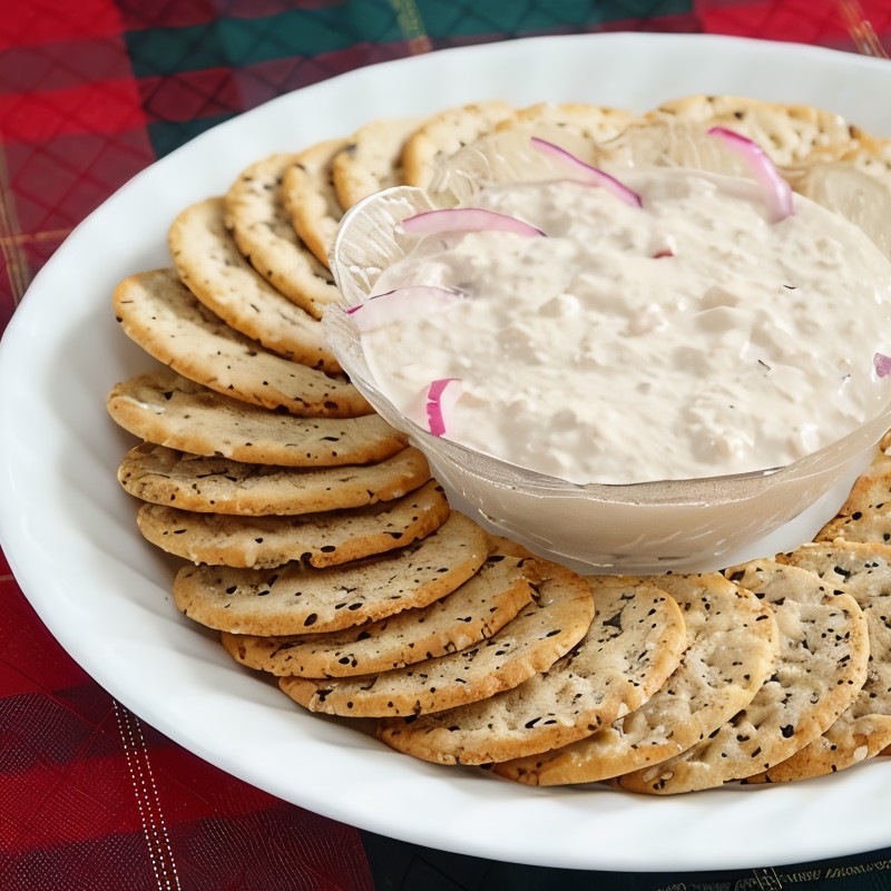 Сливочный спред с лососем