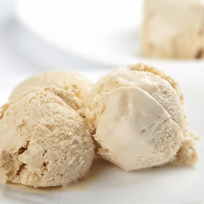 Сливочно-ванильное мороженое