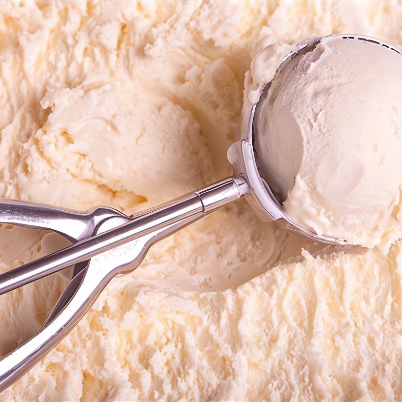 Сливочное мороженое с инжиром