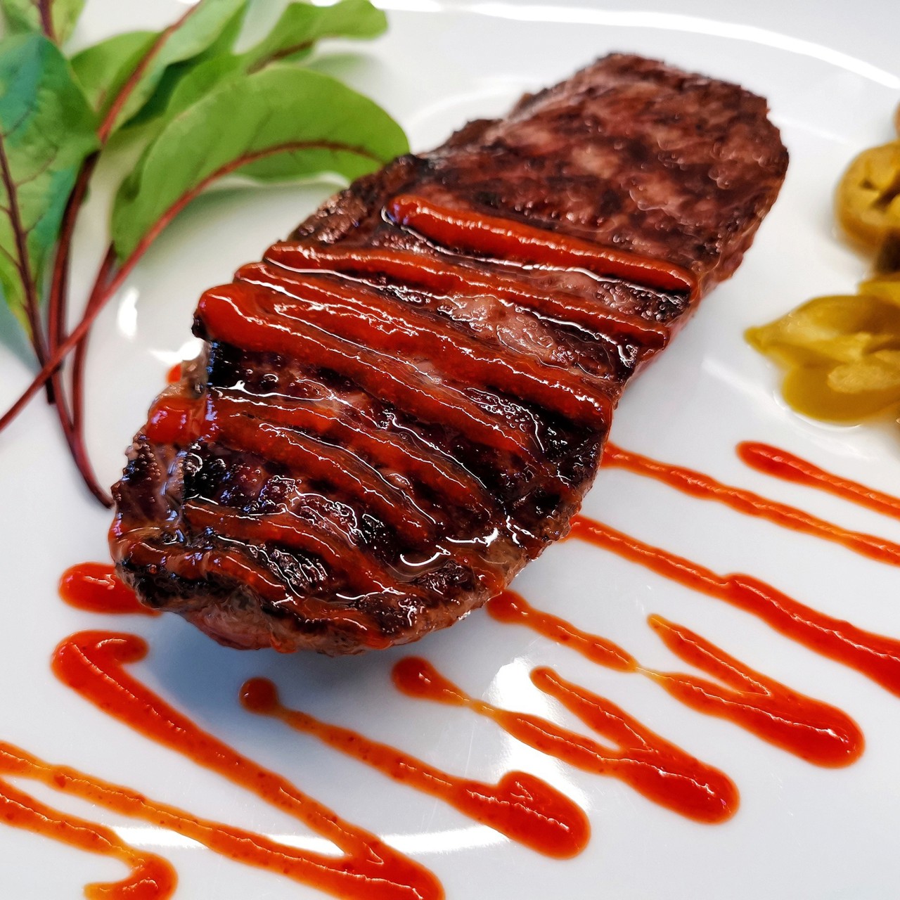 Сливочный стейк стриплойн