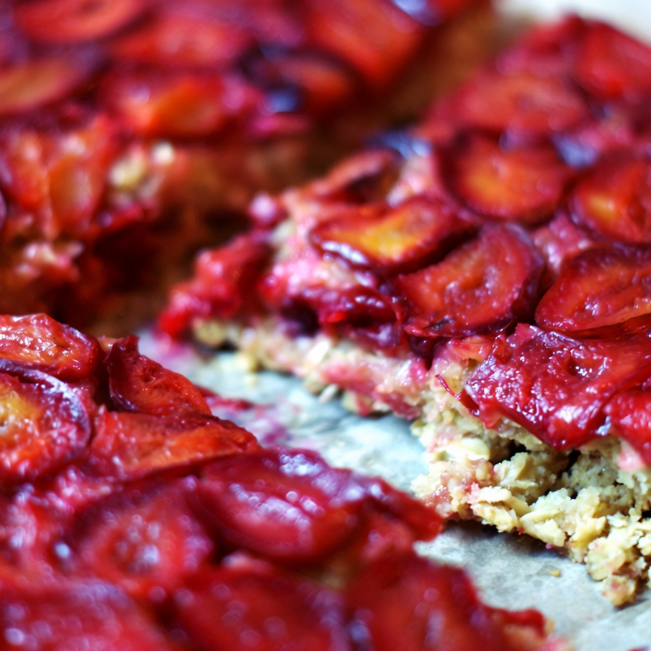 Сливовый крамбл