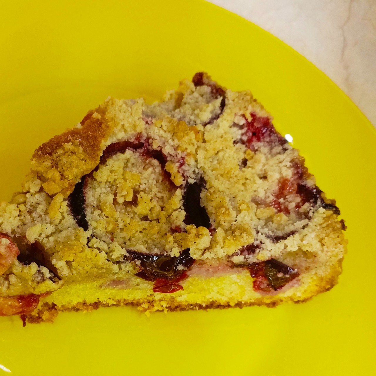 Сливовый пирог