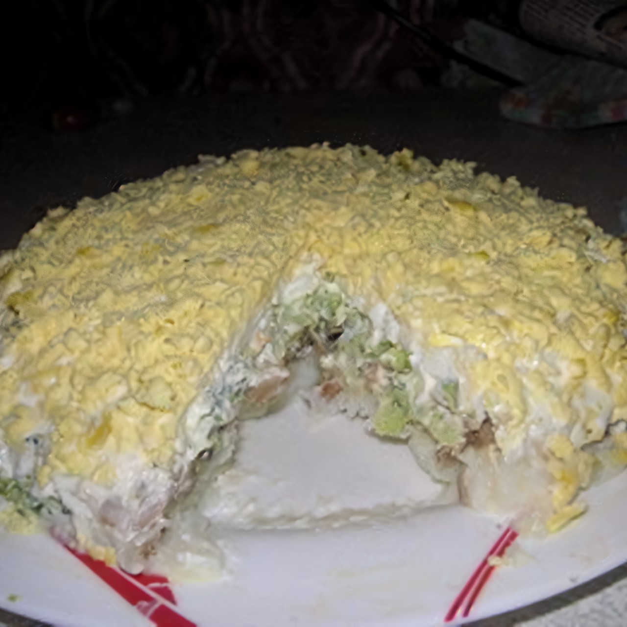 Слоеный салат