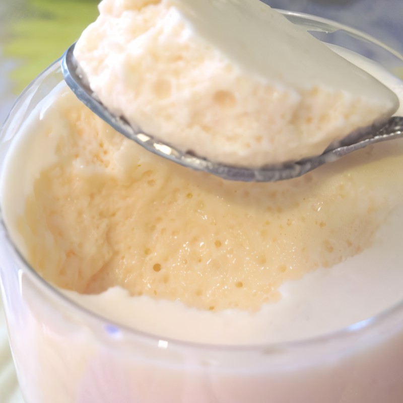 Сметанный мусс с ягодами