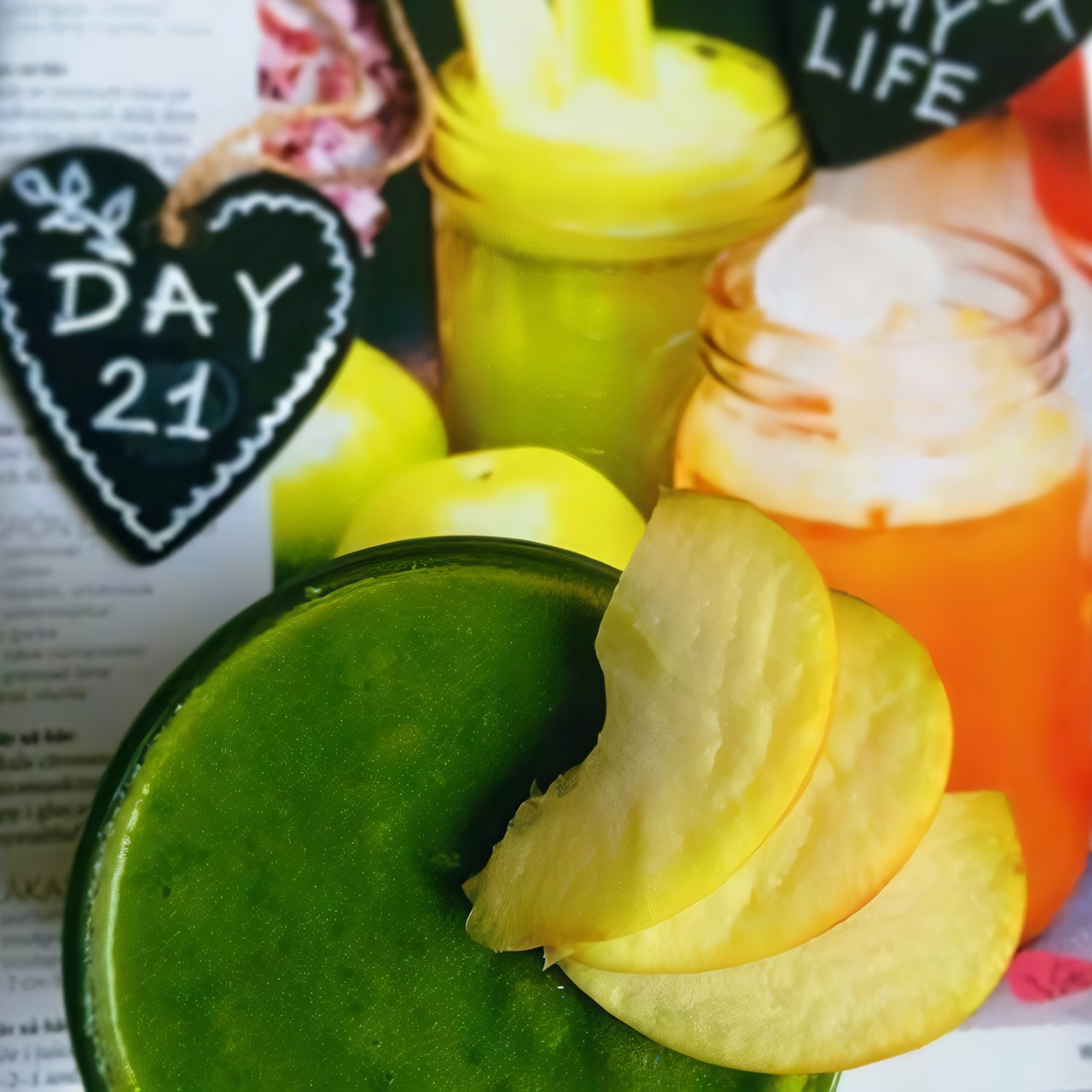 Смузи «Имбирное яблоко»