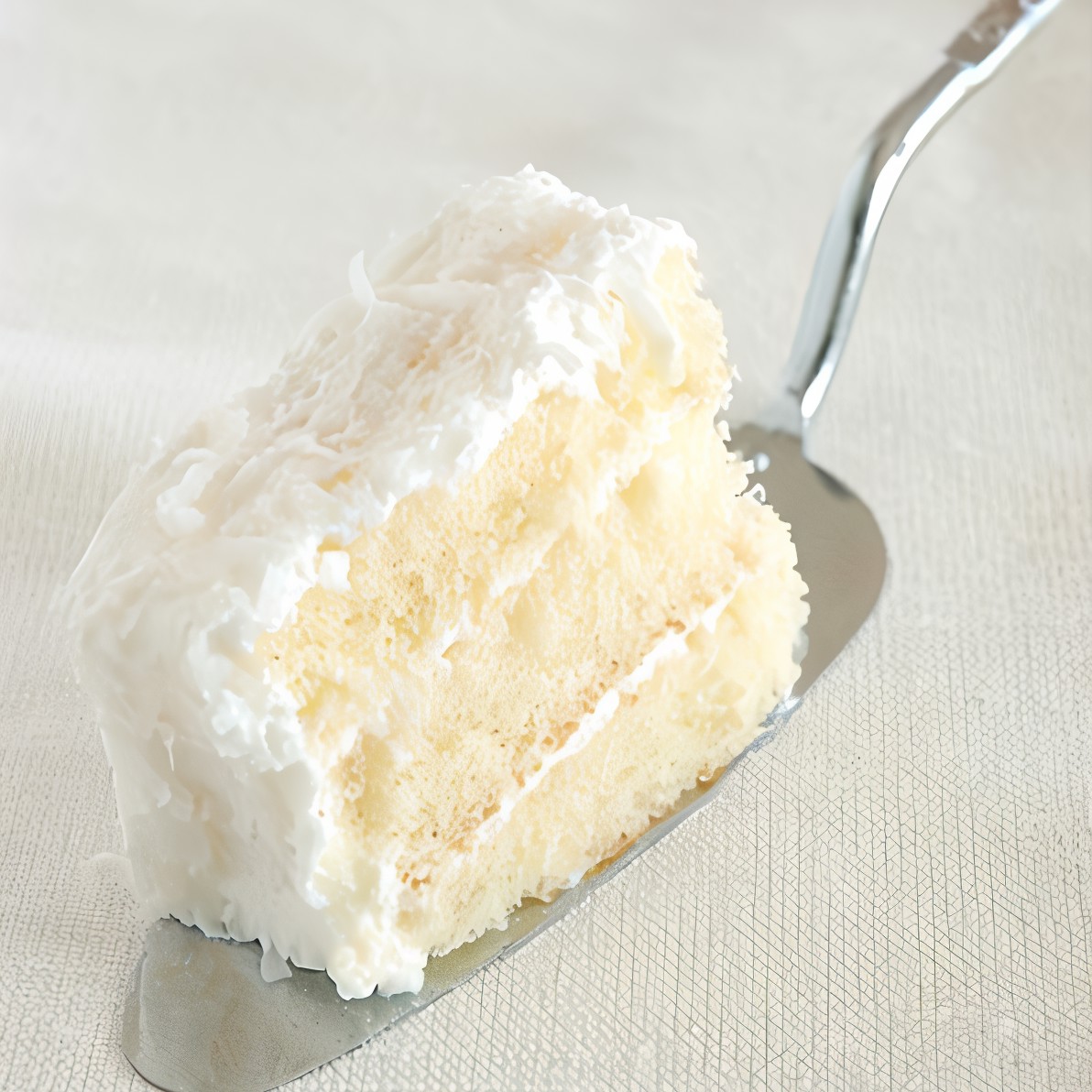 Снежная кокосово-сырная глазурь