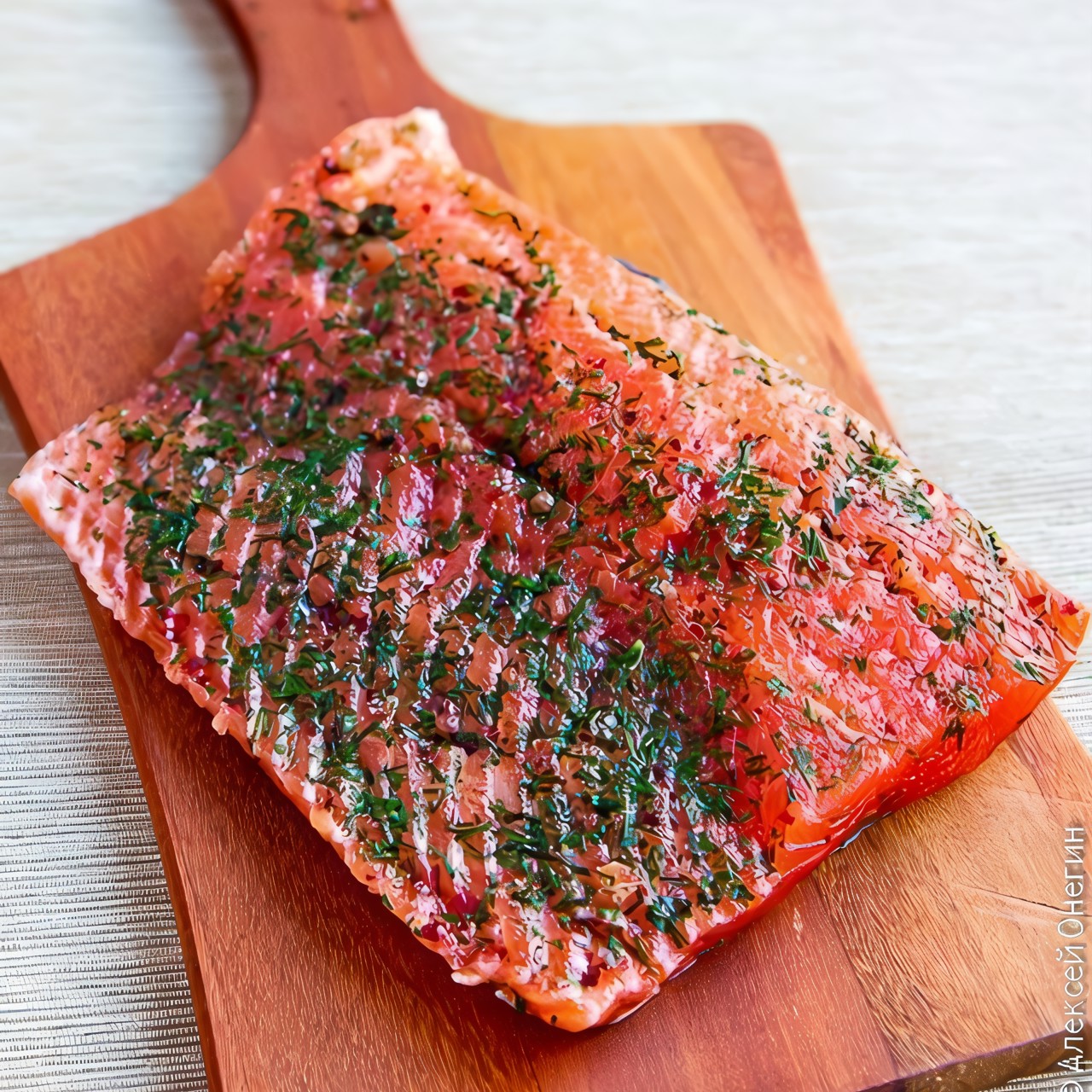 Соленая форель