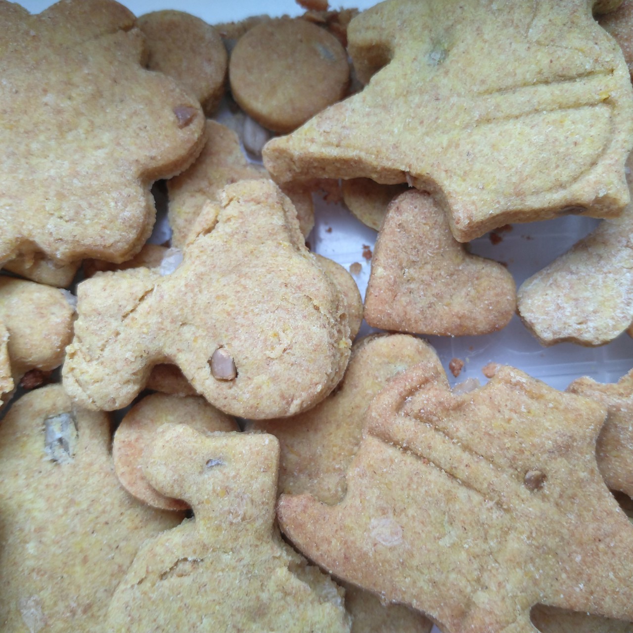 Соленое печенье с семенами льна