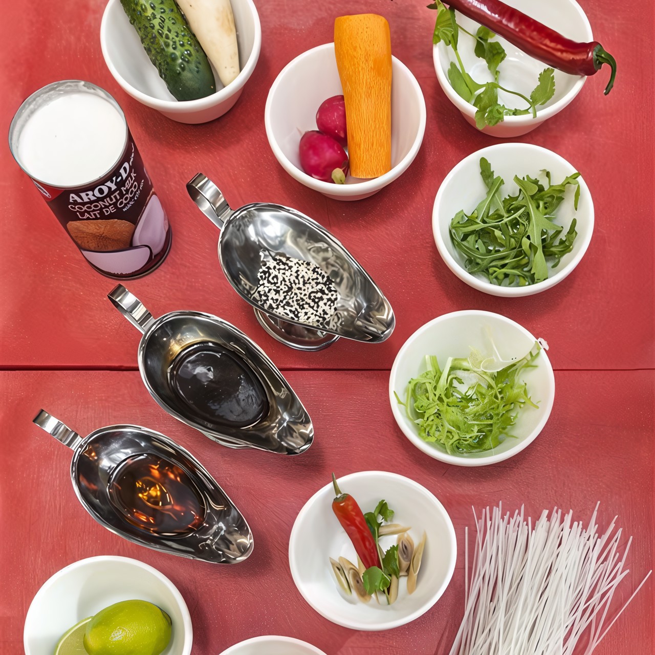 Сом в паназиатском стиле