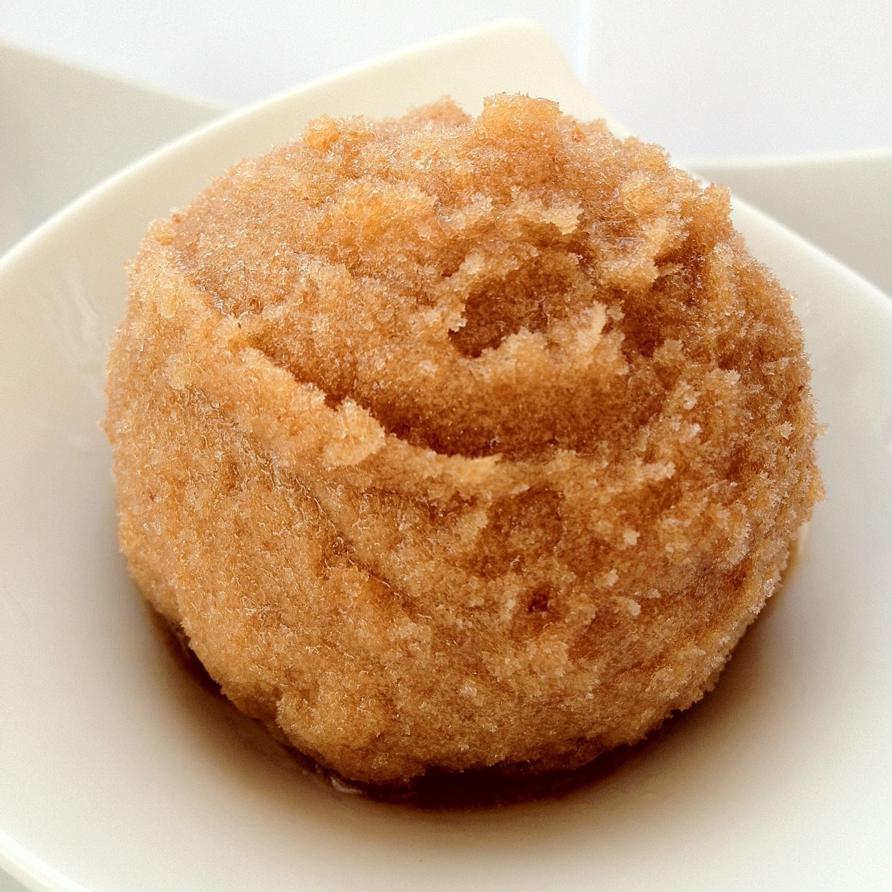 Сорбет из желтых слив