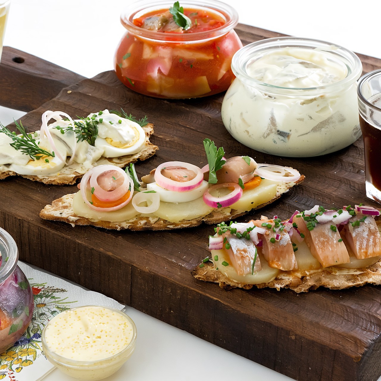 SOS: сельдь, сыр и снапс