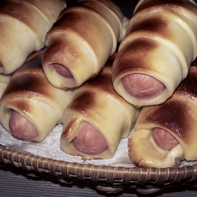 Сосиски в медовом тесте