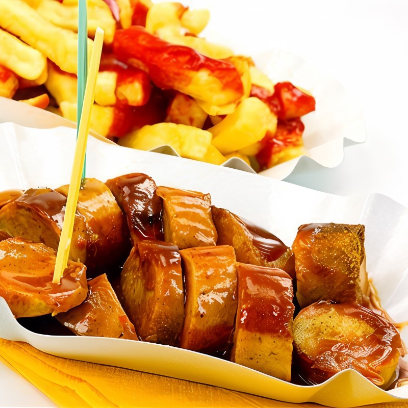 Сосиски в соусе карри