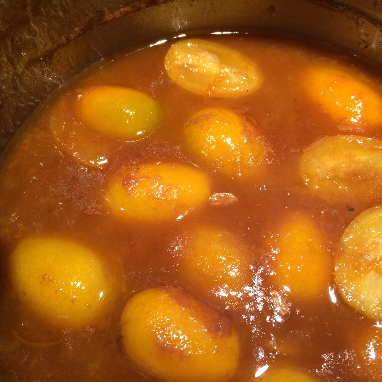 Соус для блинов с кумкватом