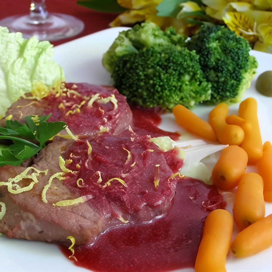 Соус из красной смородины к дичи