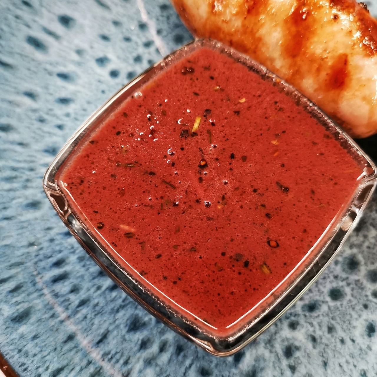 Соус к мясу из красного вина