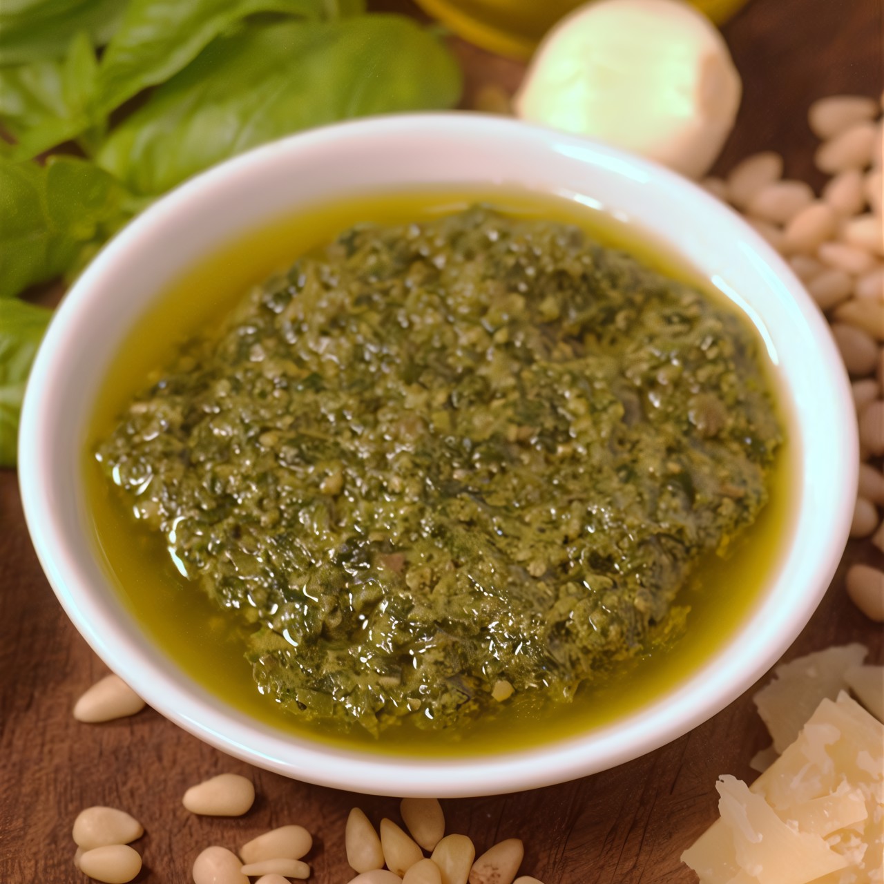 Соус песто с мускатным орехом