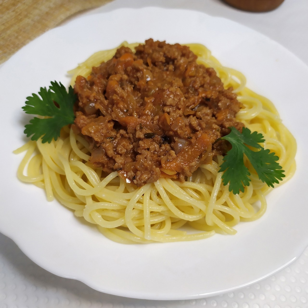 Спагетти болоньезе