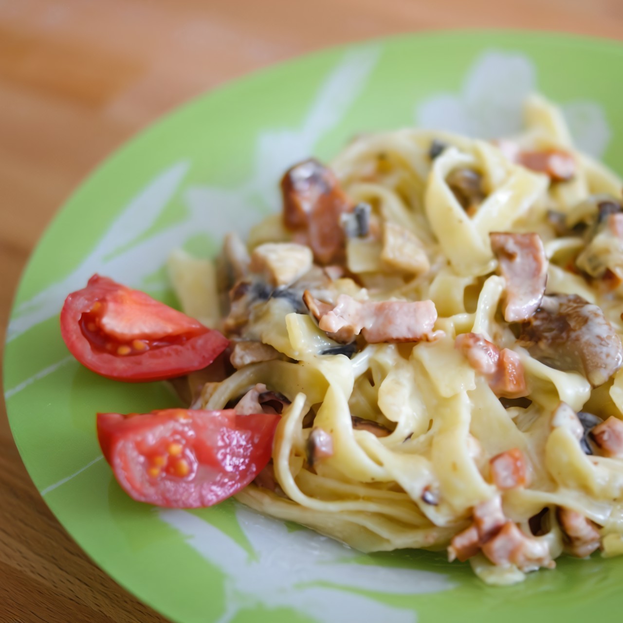 Спагетти карбонара (бюджетный вариант)