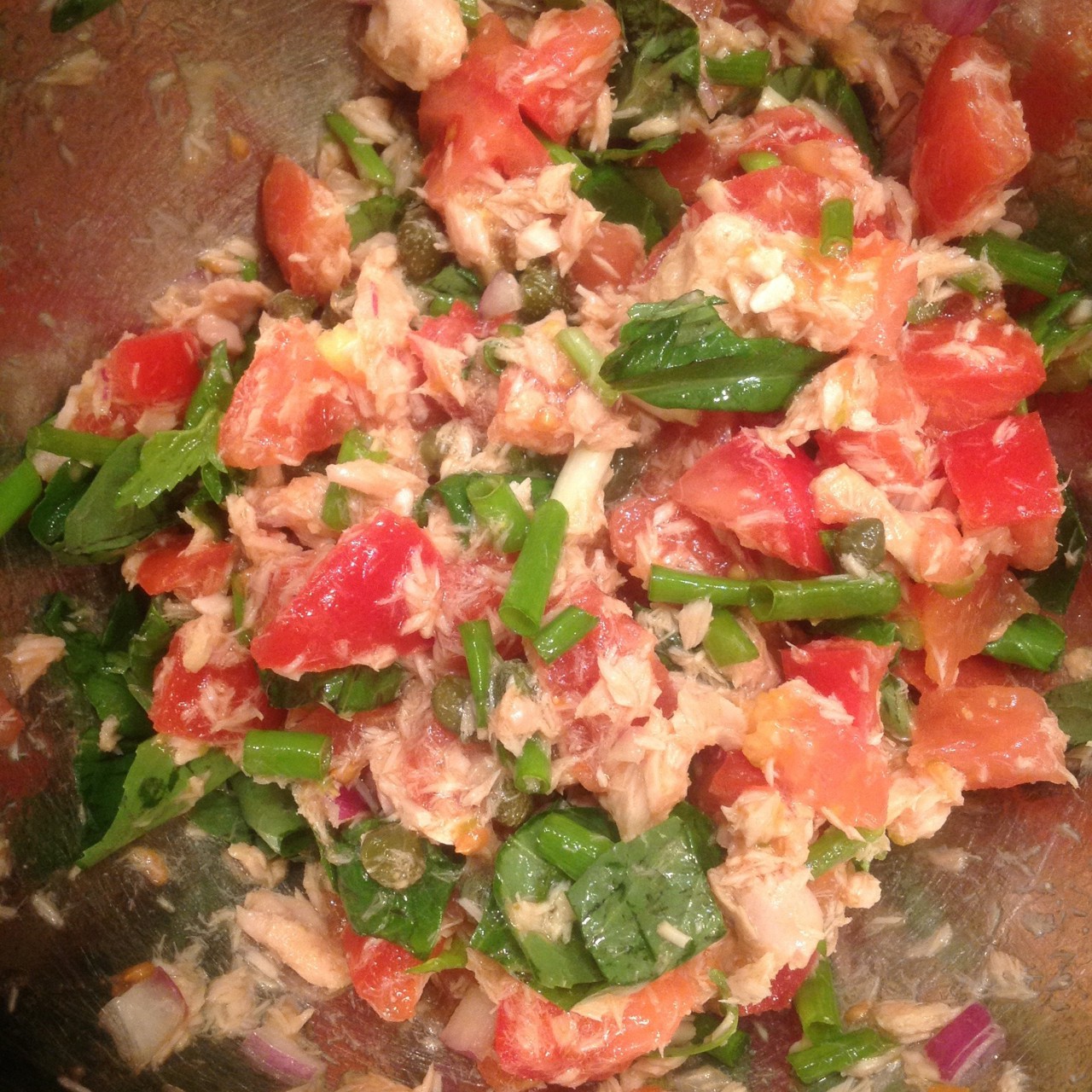 Спагетти крудо аль тонно