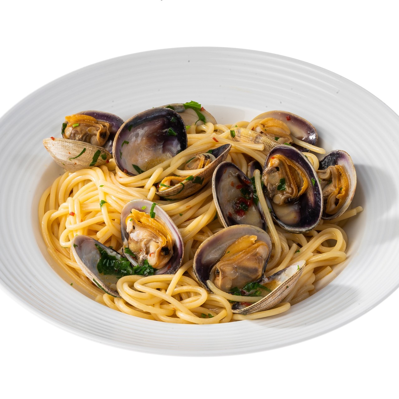 Спагетти с вонголе