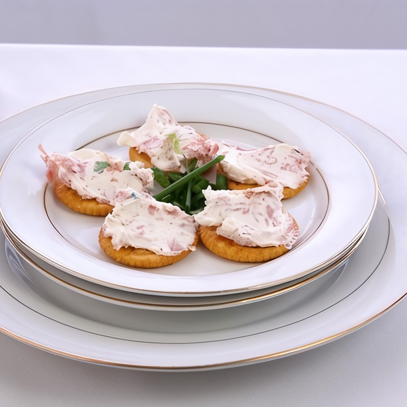 Спред из ветчины и красных перцев