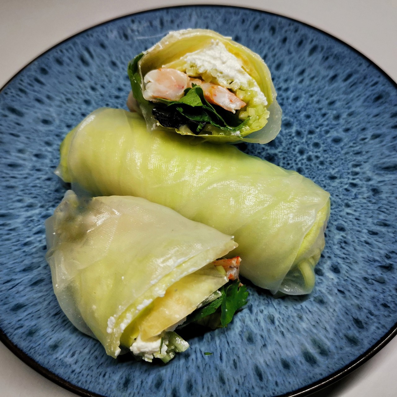 Спринг-роллы с креветками