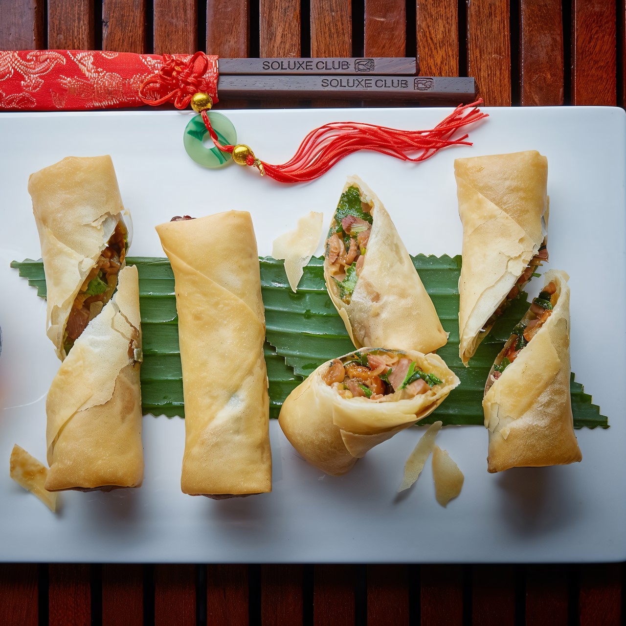 Спринг роллы с уткой