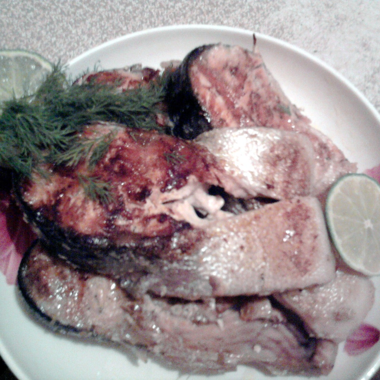 Стейк из лосося