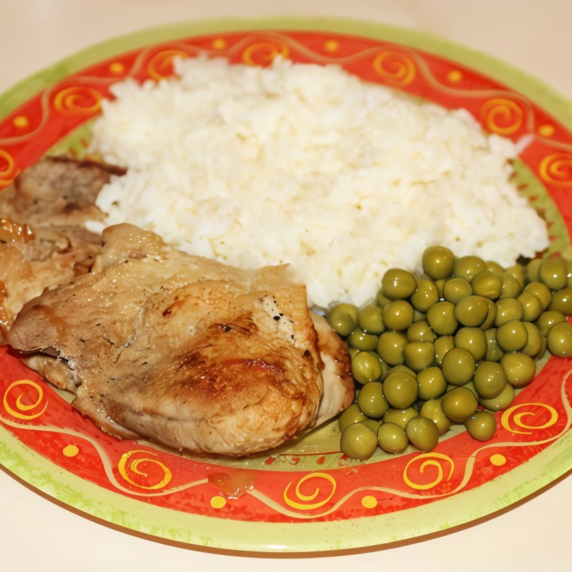 Стейки из свинины с луком на сковороде