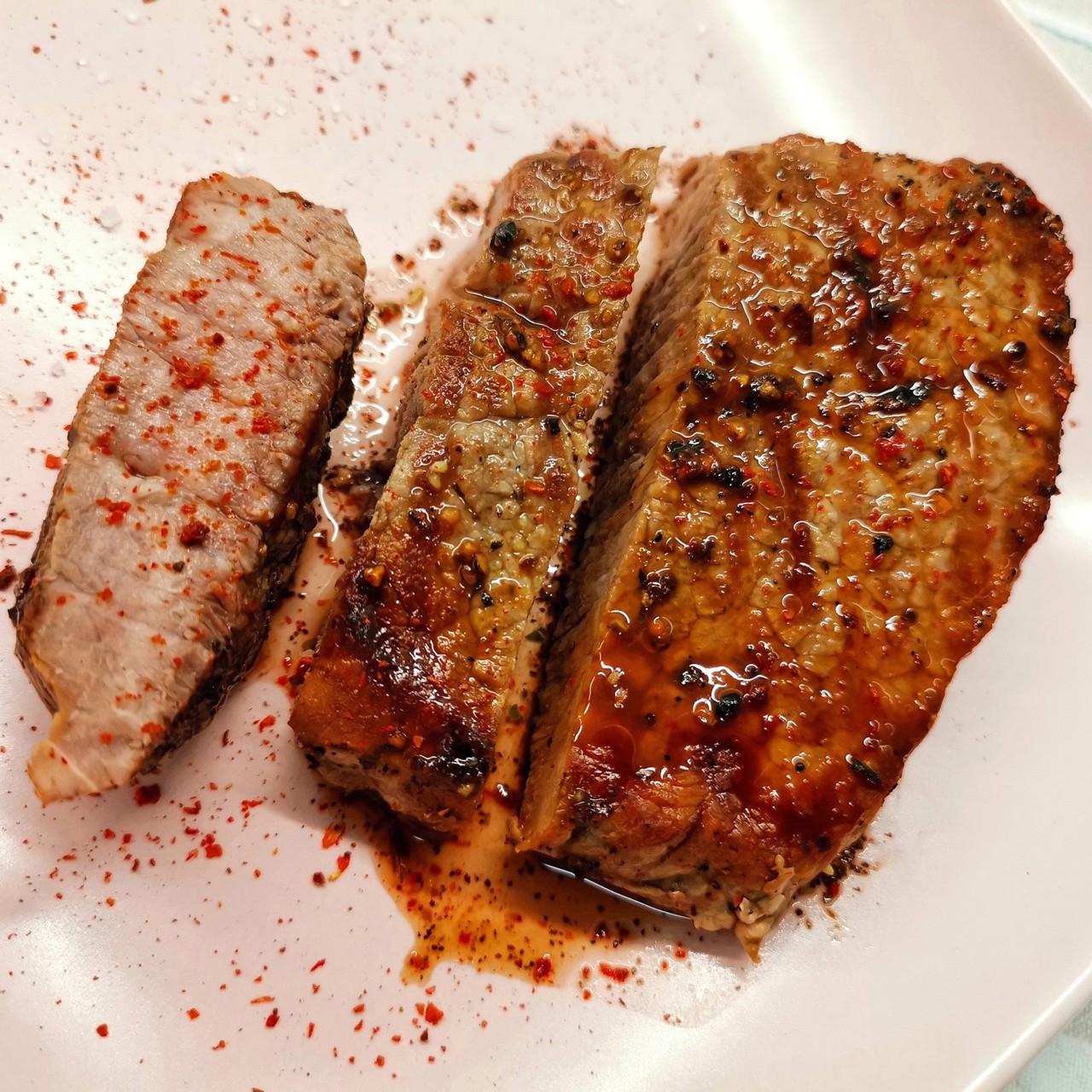 Стейк из говяжьего антрекота