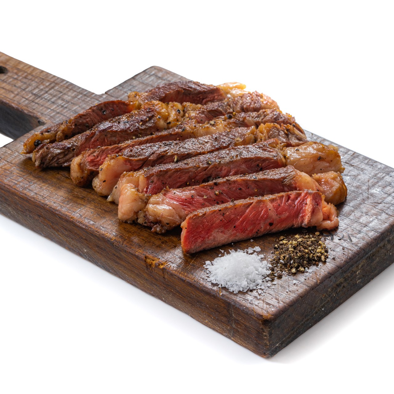 Стейк на сковороде