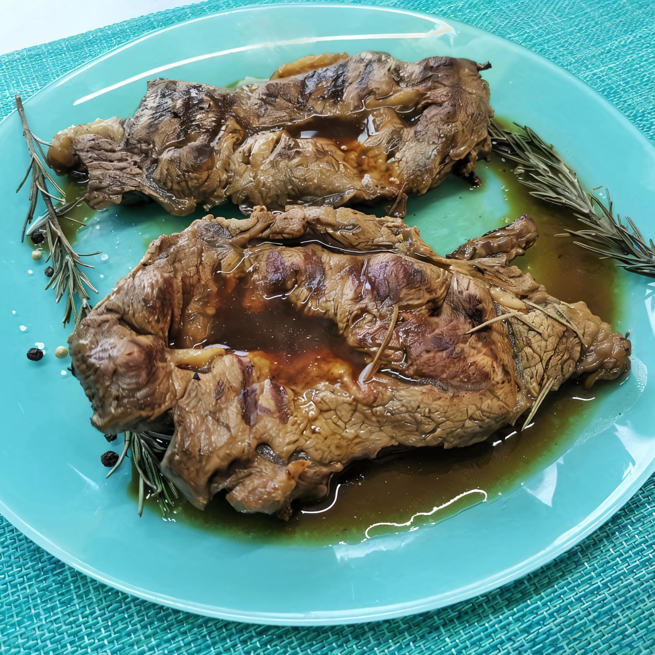 Стейк топ-блейд с розмарином