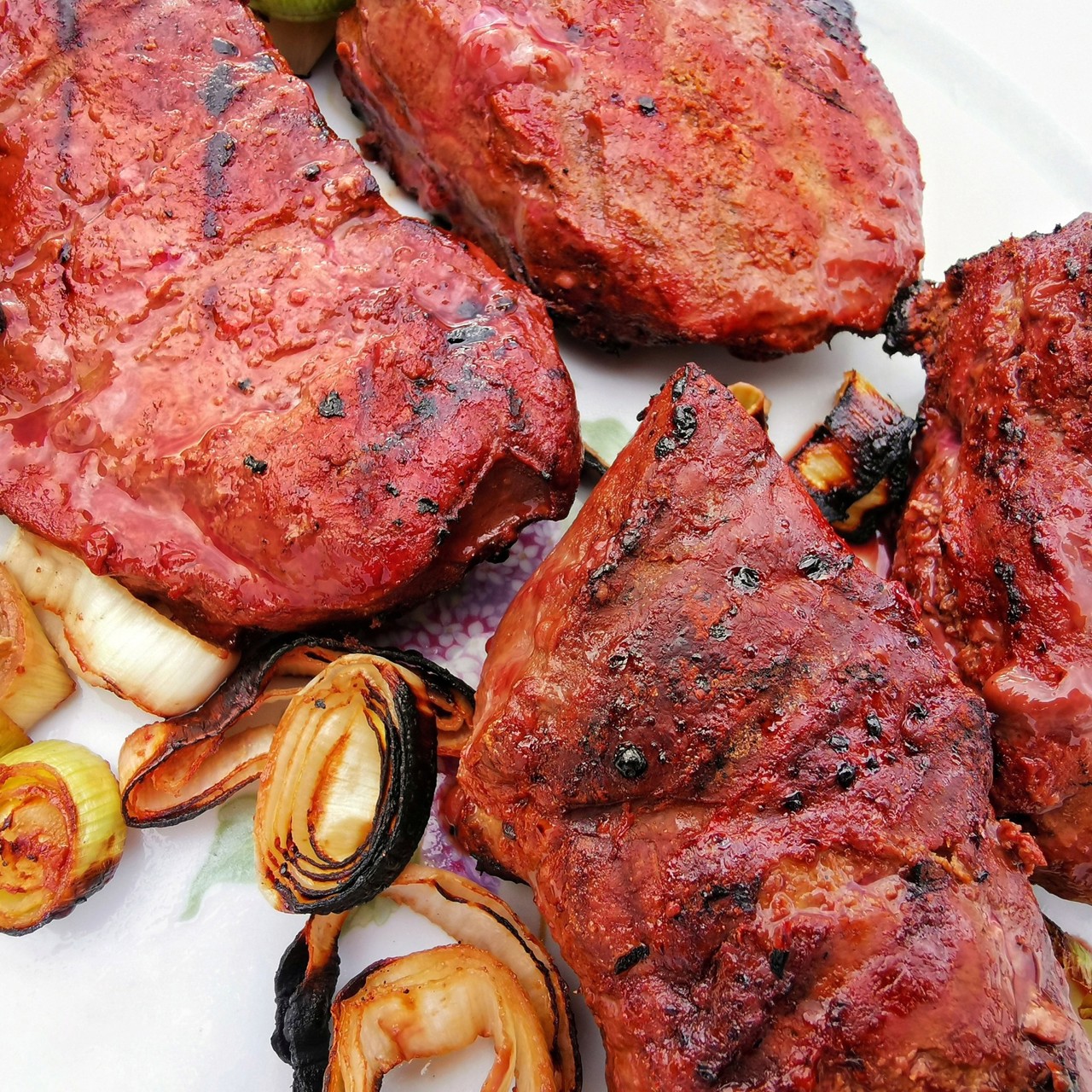 Стейки из говяжьей печени