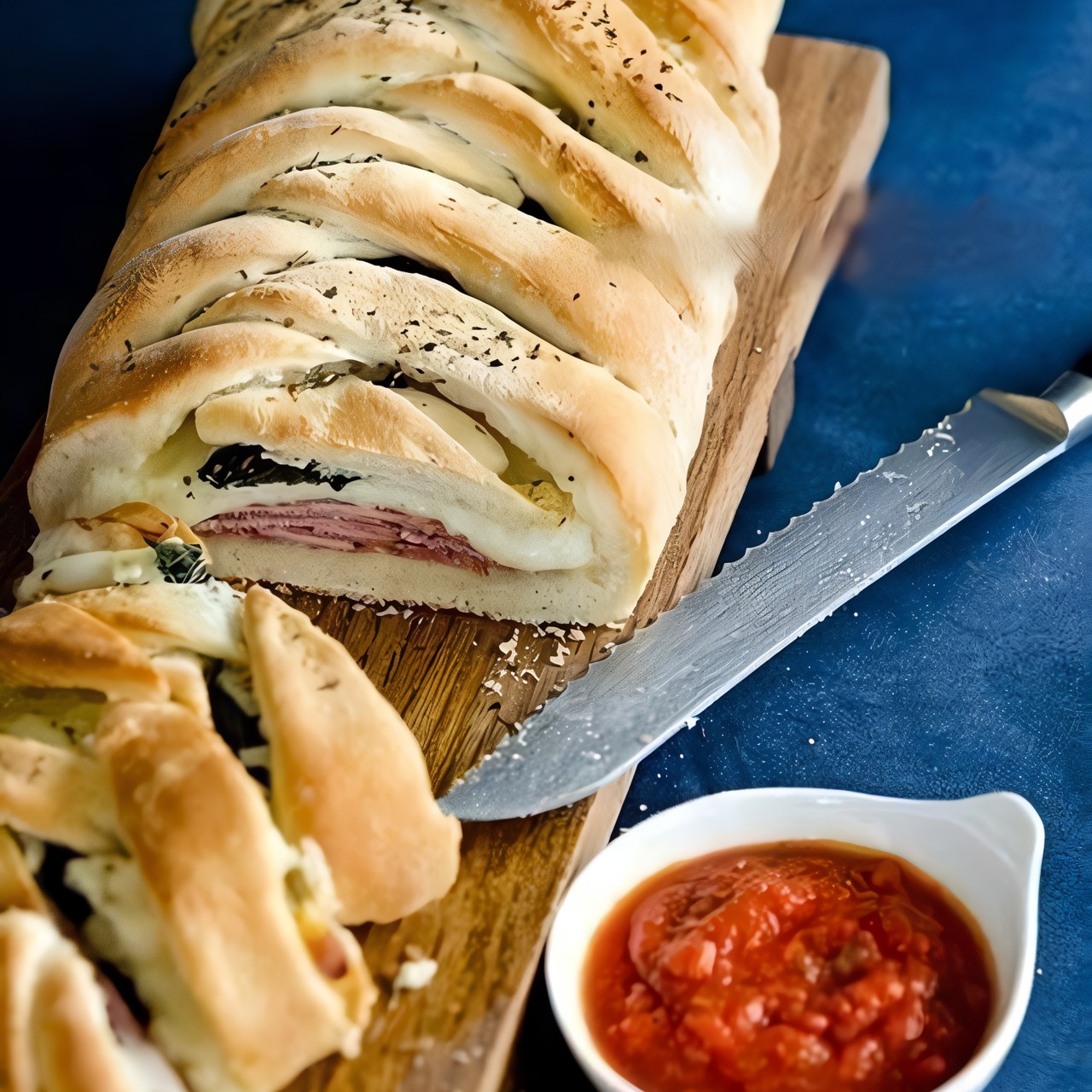 Стромболи (пицца в рулете)