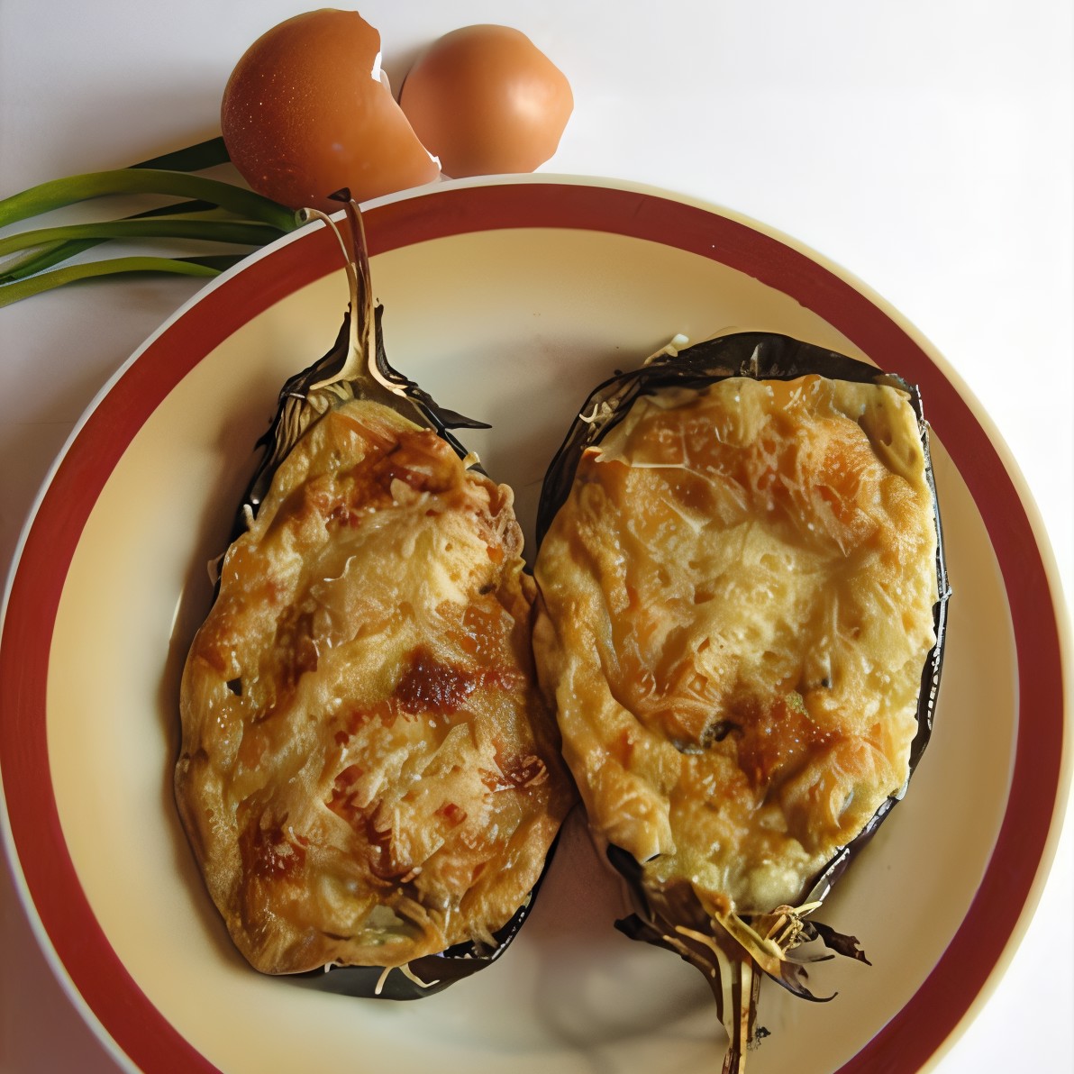 Суфле из баклажанов