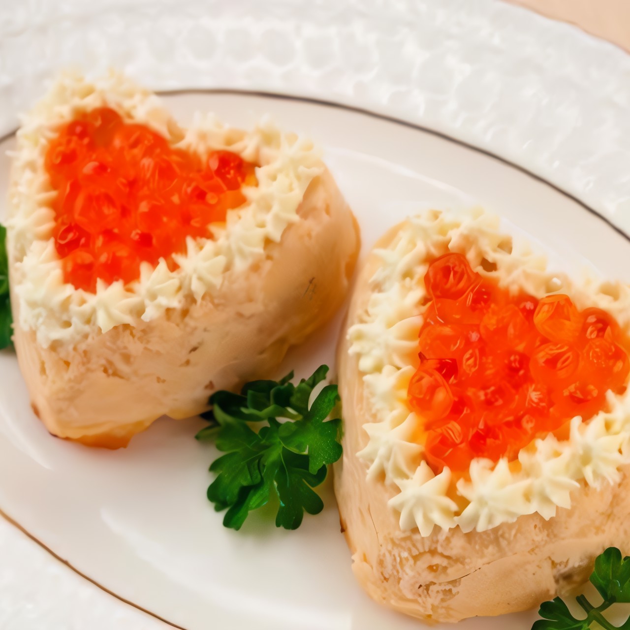 Суфле из семги